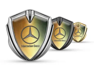 Mercedes Emblème Métal Insigne Look Moderne Haut Gamme